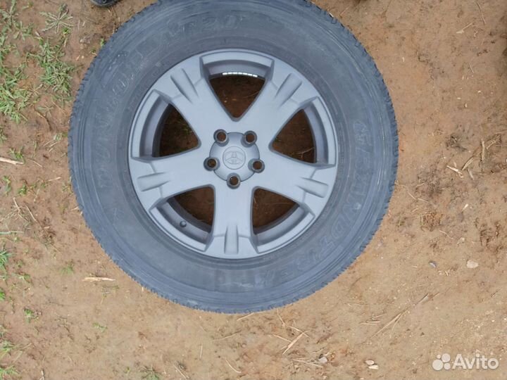 Диски с резиной, на Toyota 265/65r17 112S M+S