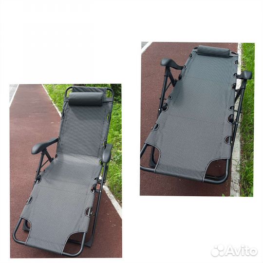 Шезлонг Раскладушка туристическая, 2шт