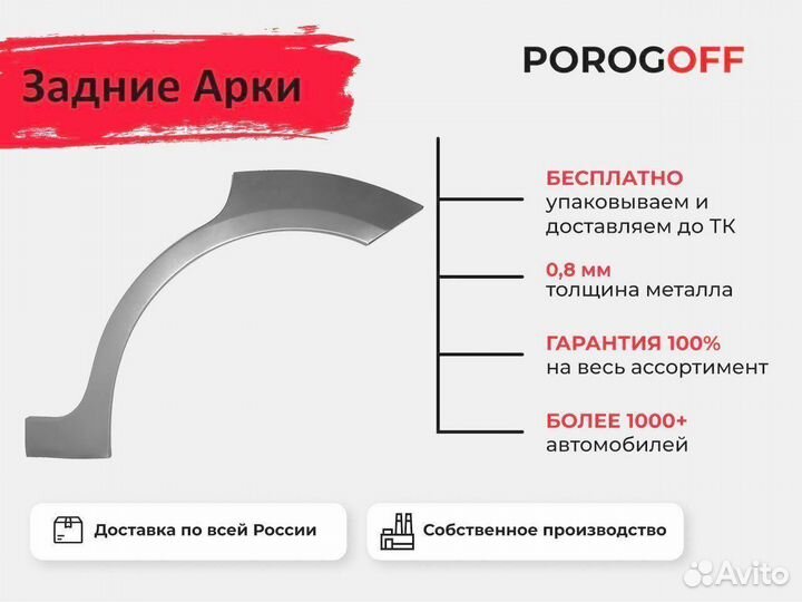 Ремонтные пороги Honda нr-V 1