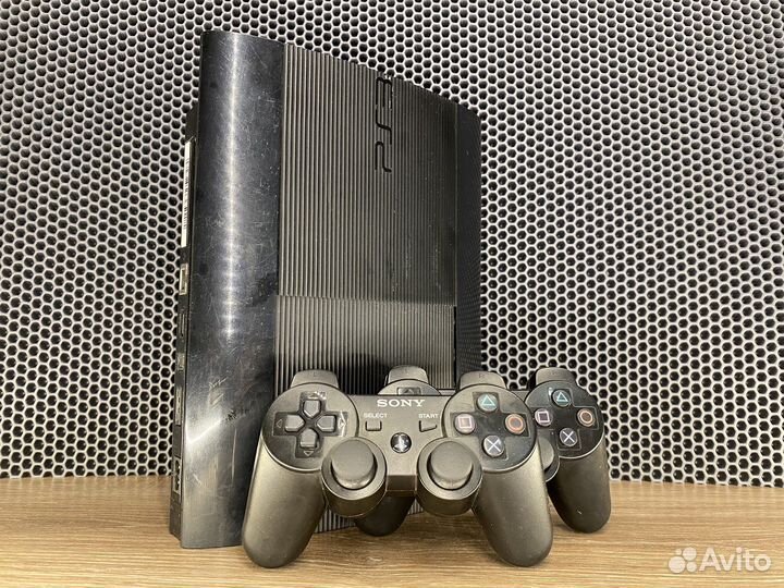Sony PS3 Super Slim 160 gb прошитая