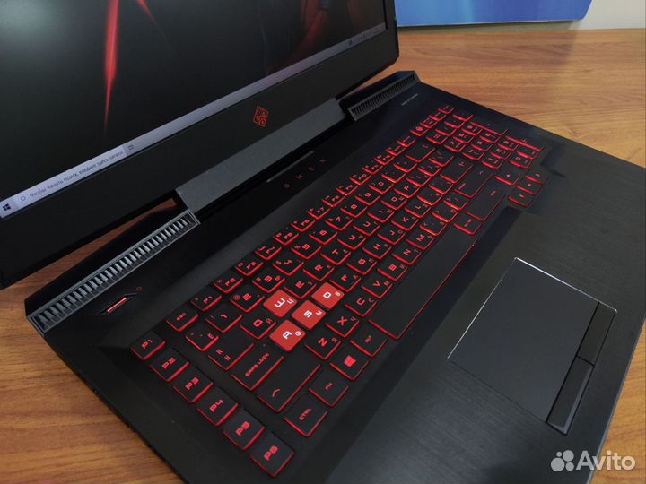 Игровой ноутбук HP omen 17