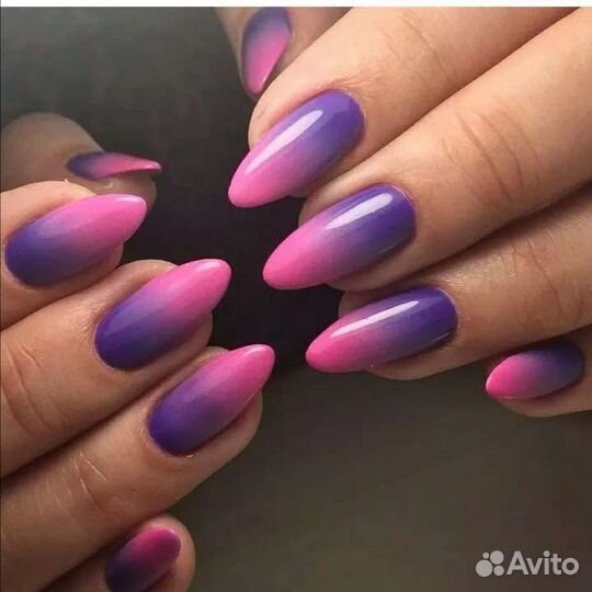 Наращивание ногтей, гель лак