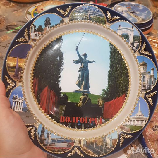 Сувенирные тарелки России