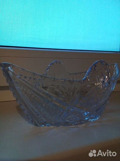 Салатница СССР Гусь-Хрустальный