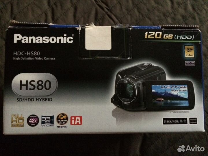 Видеокамера Panasonic HDC-NS80