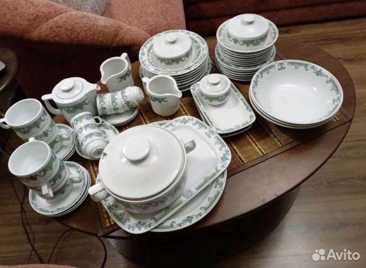 Столово-чайно-кофейный сервиз Чехословакия