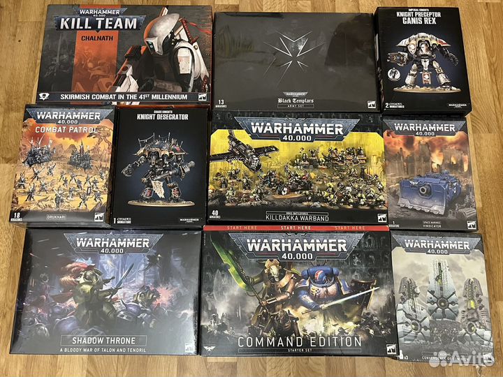 Warhammer миниатюры и кодексы