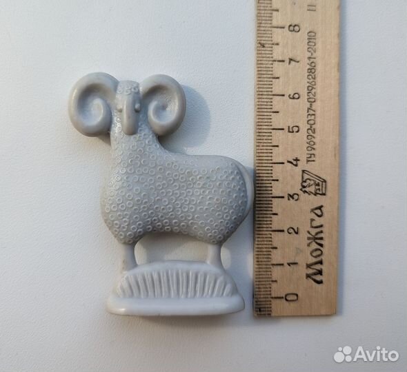 Игрушка Барашек, колкий пластик, клеймо