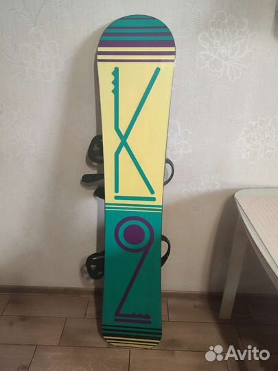 Сноуборд К2 с креплениями Burton