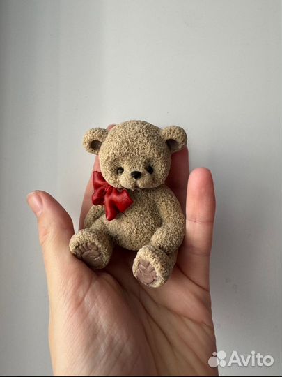 Мишка топперы фигурки для торта молды зайка one