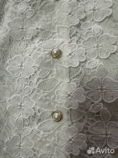 Блузка женская гипюр