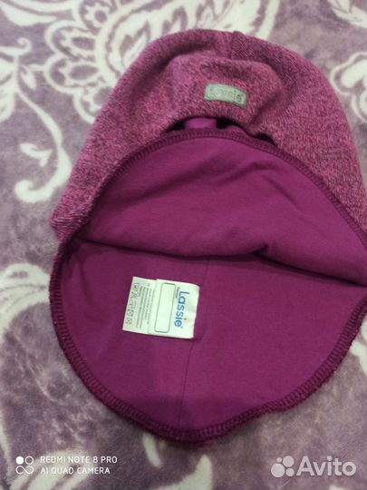 Шапки - шлемы для девочки lassie