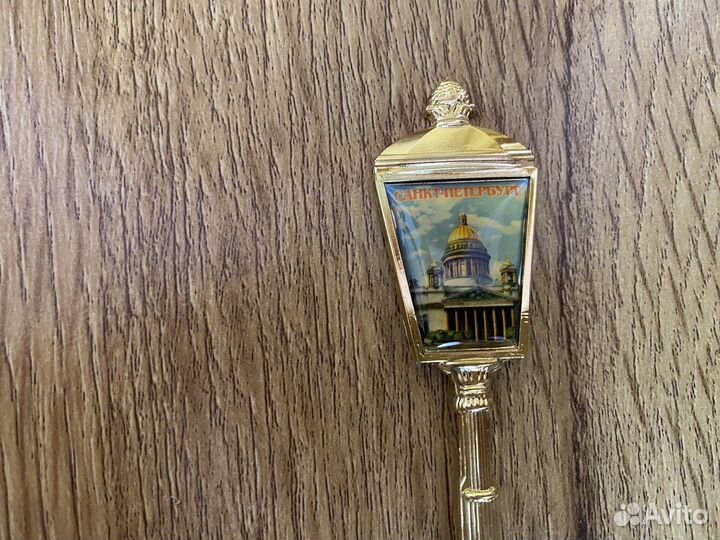 Сувенирная Ложка подарочная Санкт-Петербург