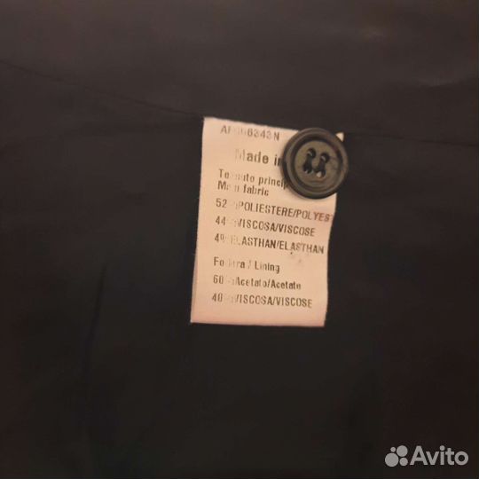 Черный школьный пиджак Aletta для девочки 146-152