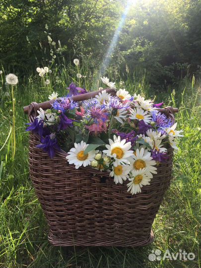 Корзина плетеная