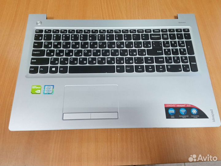 Клавиатура для ноутбука Lenovo 310 с топкейсом