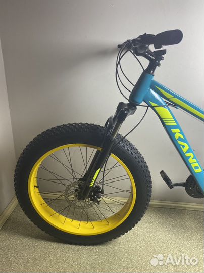 Ведосипед фэтбайк 24 колеса Дисковые тормоза