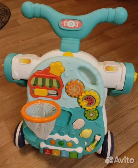 Ходунки каталка детские 4 в 1