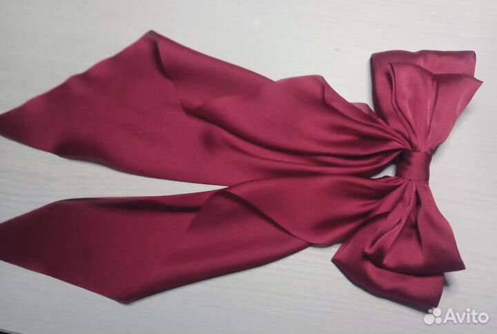 Бант для волос,коасный бант,бант