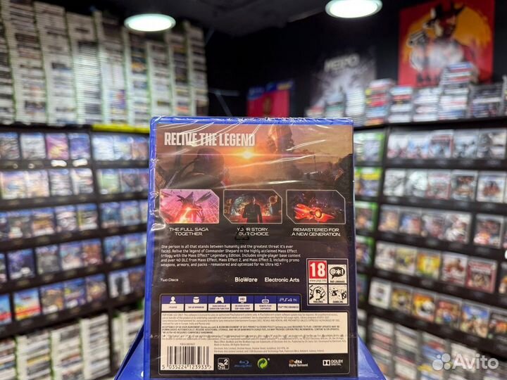 Игры для PS4: Mass Effect Legendary Edition