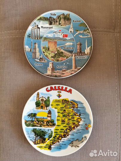 Сувенирная тарелка Турция