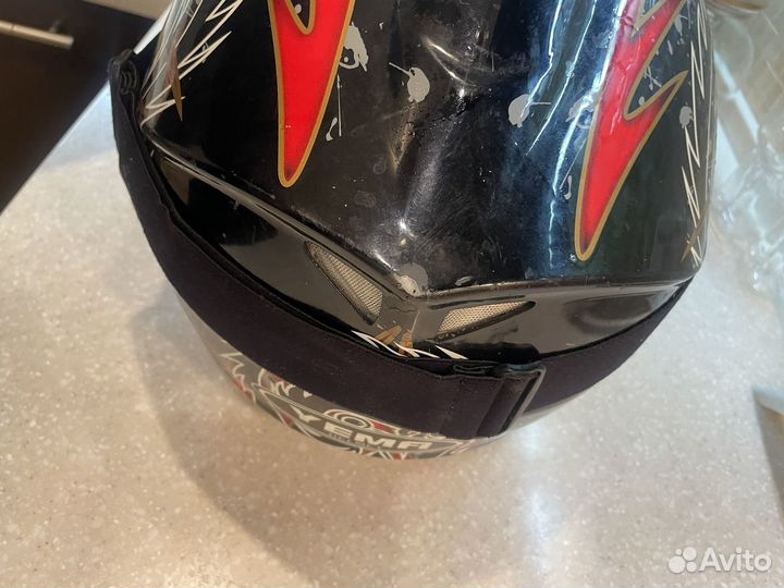 Кроссовый шлем yema с очками