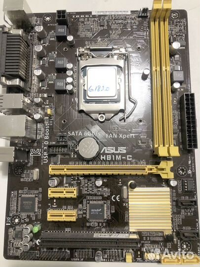 Материнская плата 1150 Asus H81M-C