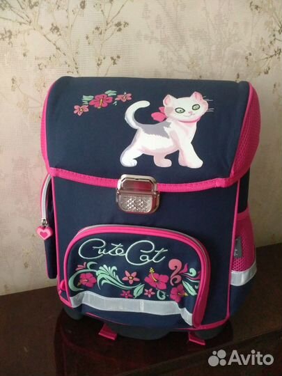 Рюкзак школьный Котофей, новый