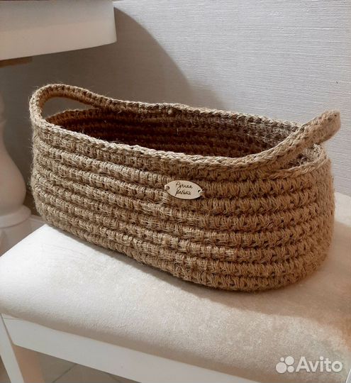 Корзина ручной работы