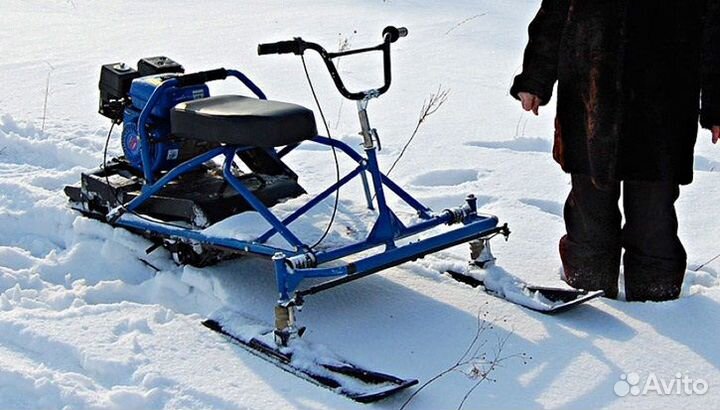 Разборный снегоход Хаски 7 л.с. Новый. В наличии