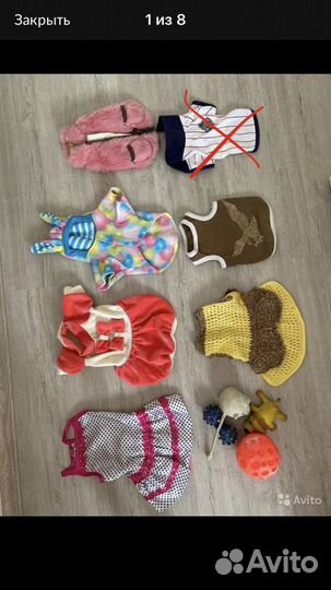 Одежда для маленьких собак наряды платья майки