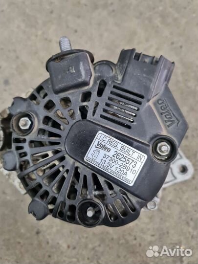 Генератор kia rio hyundai solaris