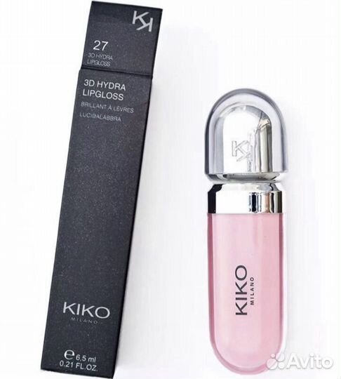 Блеск для губ kiko в нюдовых и коричневых тонах