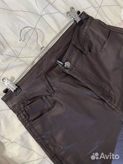 Брюки кожаные 