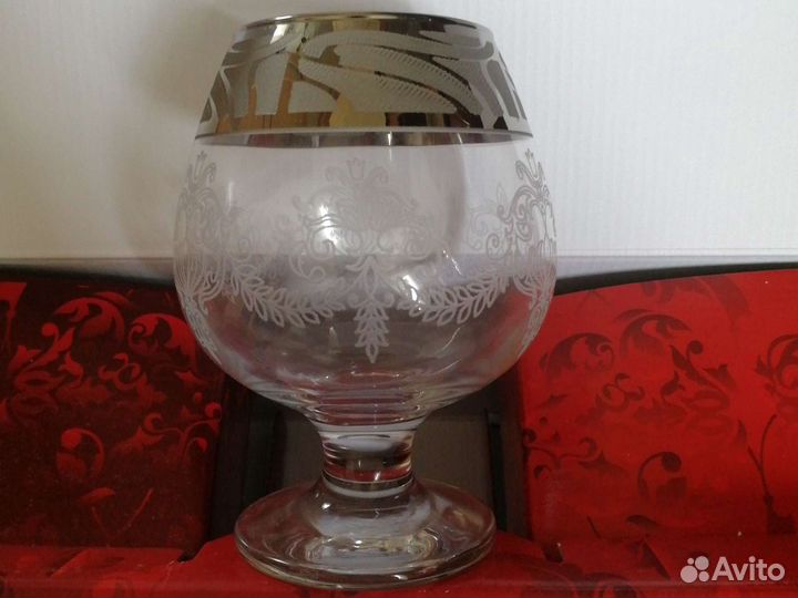 Бокалы для бренди 6шт новые