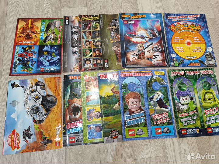 12 журналов Lego