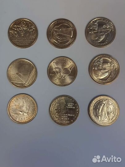 Монета США 1 доллар