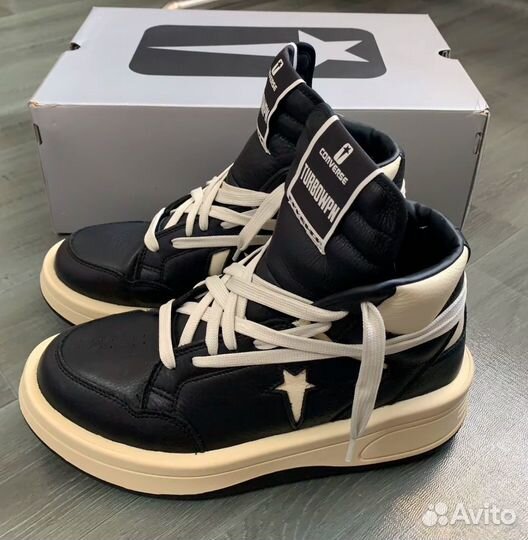 Кеды Rick Owens x Converse Turbowpn