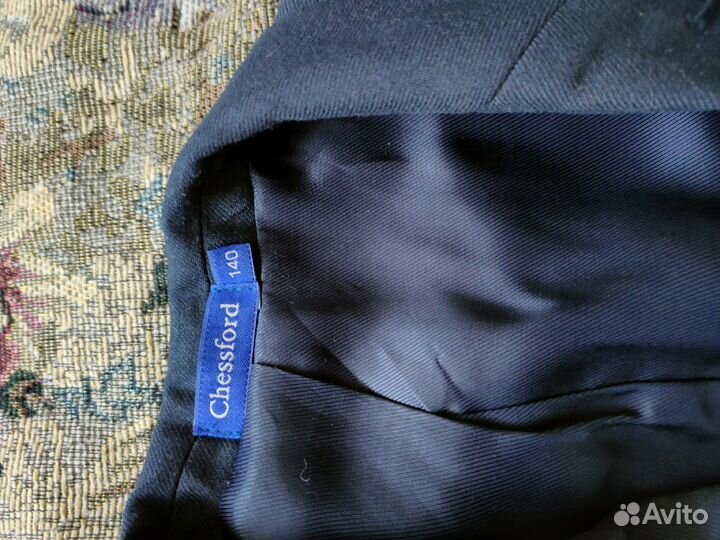 Пиджак школьный для мальчика 140