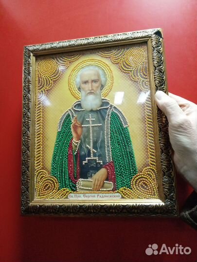 Икона алмазная мозаика