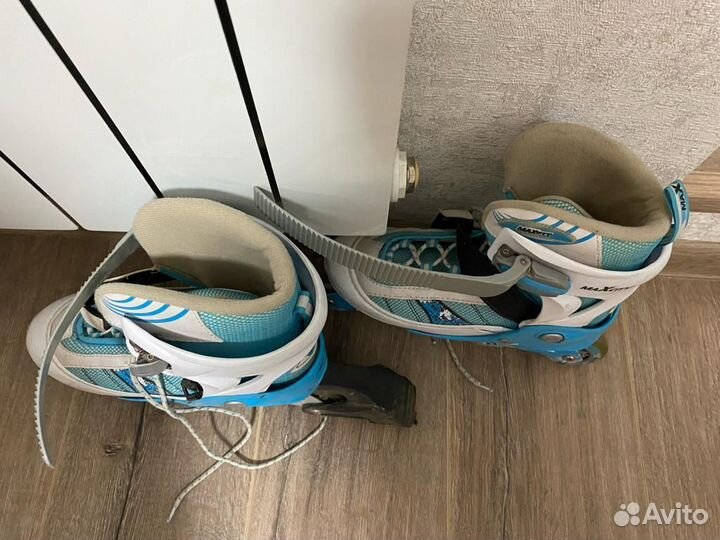 Ролики раздвижные на размер 36.5 - 42 см