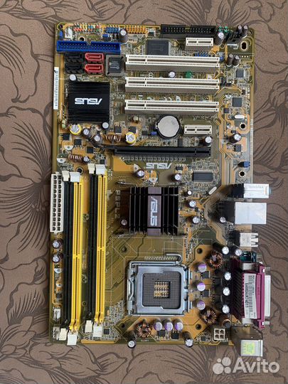 Материнская плата asus P5PL2