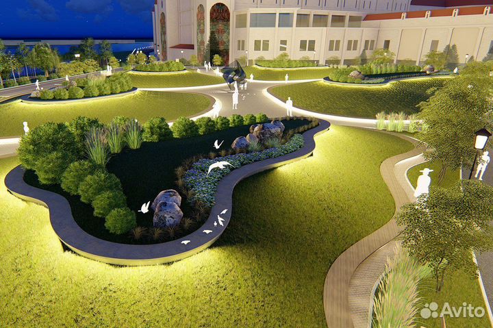 Газонная трава