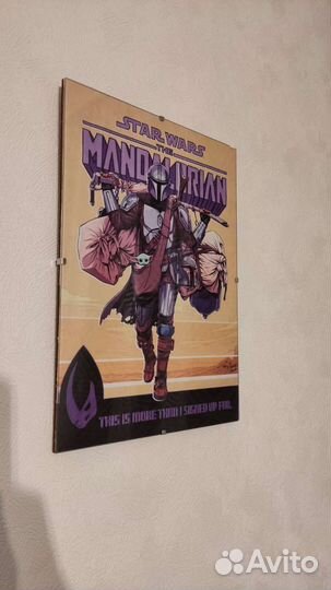 Картина под стеклом