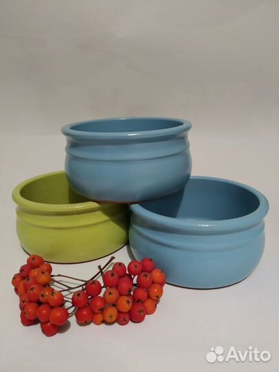 Горшочки для запекания (набор из 4х)