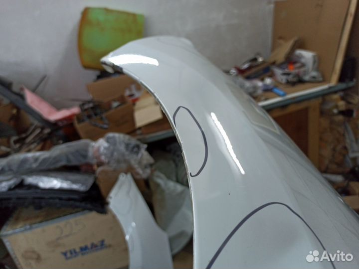 Левое переднее крыло на hyundai solaris 2 2020