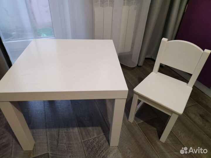 Комплект Икея. Стул и стол