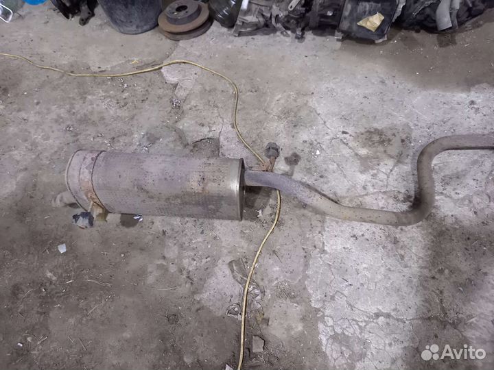 Глушитель Citroen c3 picasso