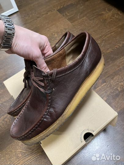 Мужские ботинки clarks walabee