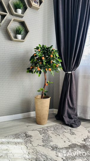 Мандариновое дерево/искусственные деревья